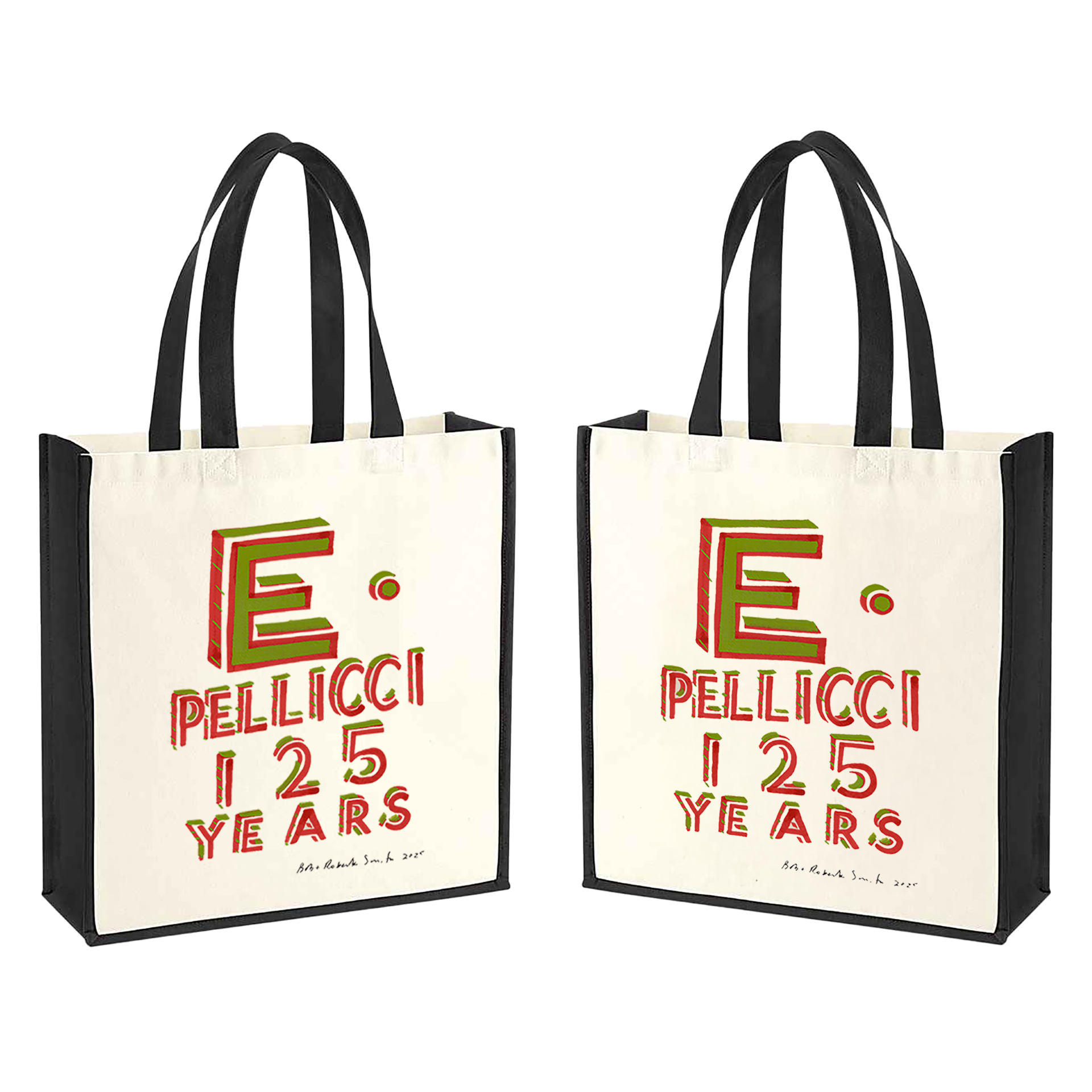 125 YEAR ANNIVERSARY 'E.PELLICCI X BOB AND ROBERTA SMITH' – TOTE BAG (Copy)